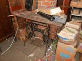 Oak Treadle sewing machine