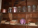 Vintage Store Jars closeup picture