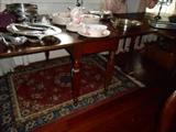 Mahogany dropleaf Gateleg Dining Table ca.. 1860