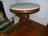 Marbletop 1860 parlor Table