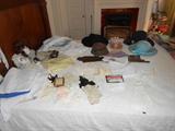 Fine Linens, Hats, gloves etc