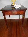 WinterThur Museum "Country Home Collection"
Gilt accents with Brass Castors