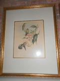 Gould and richter Bird Print