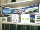 Hess toy trucks in Box