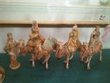 Fontanini wisemen on Camels