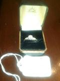3/4 carat Diamond solitaire set in Platinum