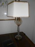 Antique Waterford Lamp