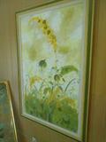 Oil on Canvas Collograph by Dietrich Grunewald