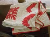 Antique Appliqued Quilt