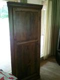 Antique Pine Corner Cabinet
