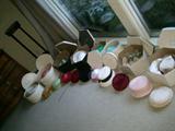 Vintage hats & boxes