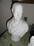 Parian Porclain Bust of Poet