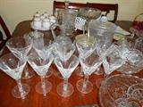 Waterford Crytsla Stemware