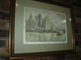European Signed Print
1970's era