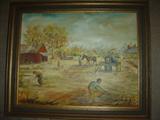 Lady Mary Taylor. (one of 2)
Eupora, MS artist that showed at Governors Mansion
Oil on Canvas of Plantation Scene
18" X 24" approx.