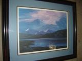 Pikes Peak Print by
Kremin signed
1980's