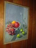 Oil on Canvas by Anne Enochs
Listed MS artist. in Older Frame.
14" X 20" approx
