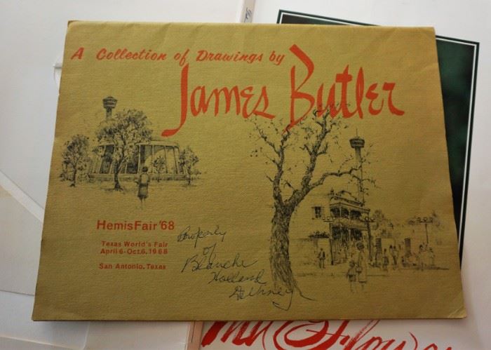 Hemisfair James Butler drawings