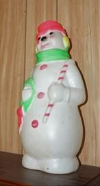 Vintage Christmas snowman