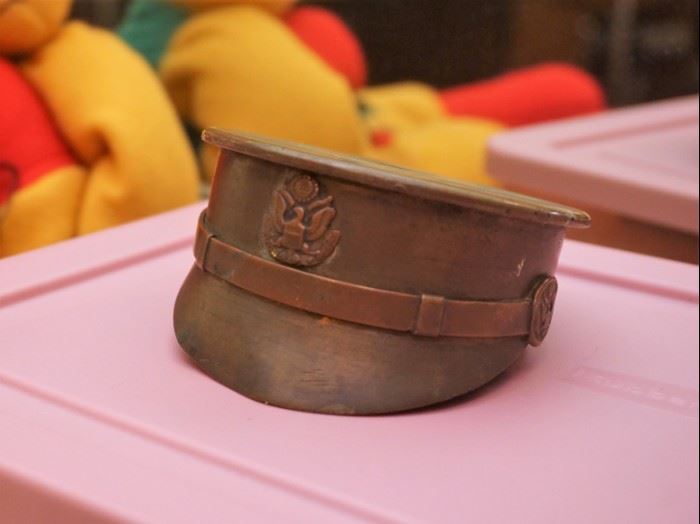 Brass hat made of a spent shell