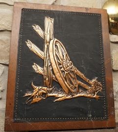 Another copper plaque