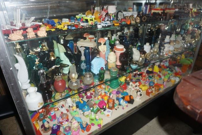 Toy and Avon bottle collection