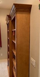 Solid Wood 3-Piece Book Shelf Dimensions: (HxWxD in) 88x93x15in