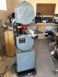 Delta 14in Bandsaw 28-203 52-965 Dimensions: (HxWxD in) 69x24x33in