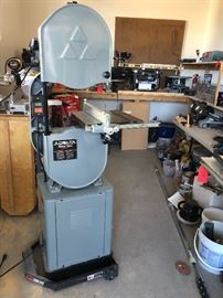 Delta 14in Bandsaw 28-203 52-965 Dimensions: (HxWxD in) 69x24x33in