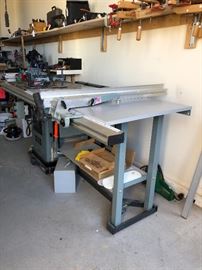 Delta 36-825 Unisaw 10in Tilting Arbor Saw Norm Abram The New Yankee Workshop Limited Edition Dimensions: (HxWxD in) 36x83x44in