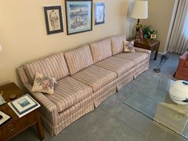 1970s Vintage 8.5ft Sofa