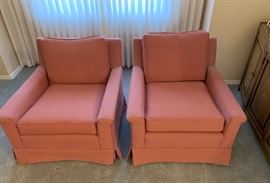 1970s Vintage  Arm Chairs, two available 