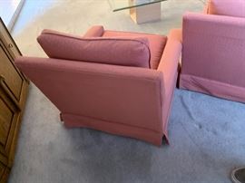 1970s Vintage  Arm Chairs, two available 