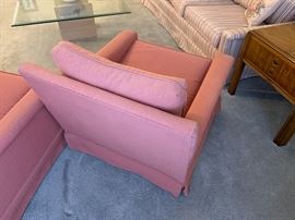1970s Vintage  Arm Chairs, two available 