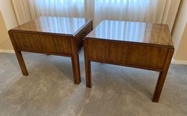 2 Drexel Heritage Accolade End Tables PAIR