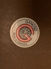 2 Gangso Denmark Teak/Tile Top End Tables PAIR Danish Modern 19x19x27in