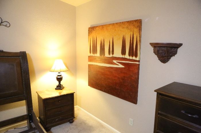 Trees/Stream Decor Painting 48x48