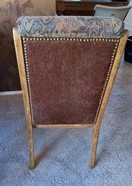 Oak Dining Room Table w/ 6 Chairs 30x44x79in (or 61in or 43in) HxWxD