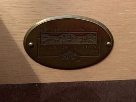 Grand Canyon SFC Whitewash Pine China Cabinet Display Case	87x68x16.5 HxWxD