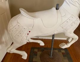 *Original* Antique Marcus Charles Illions Carousel Horse Hand Carved Wood