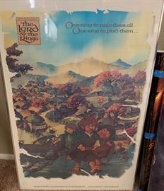 1978 Lord of the Rings Shire Poster
