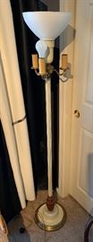 Antique Brass Floor Lamp