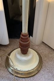 Antique Brass Floor Lamp