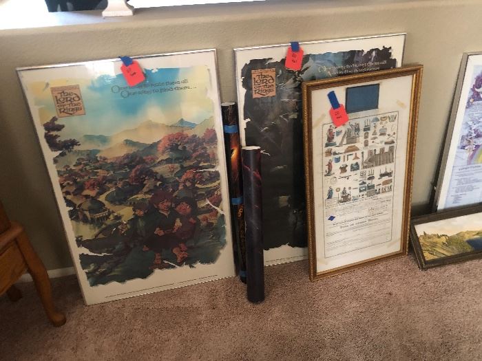 ▪ 1978 Lord of the Rings Shire Poster
▪ 1978 Lord of the Rings Moria Poster