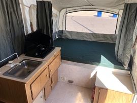 1999 Coleman Taos Fleetwood pop up camper	CLEAN/CLEAR TITLE