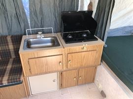 1999 Coleman Taos Fleetwood pop up camper	CLEAN/CLEAR TITLE