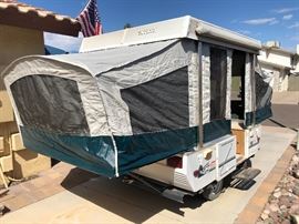 1999 Coleman Taos Fleetwood pop up camper	CLEAN/CLEAR TITLE