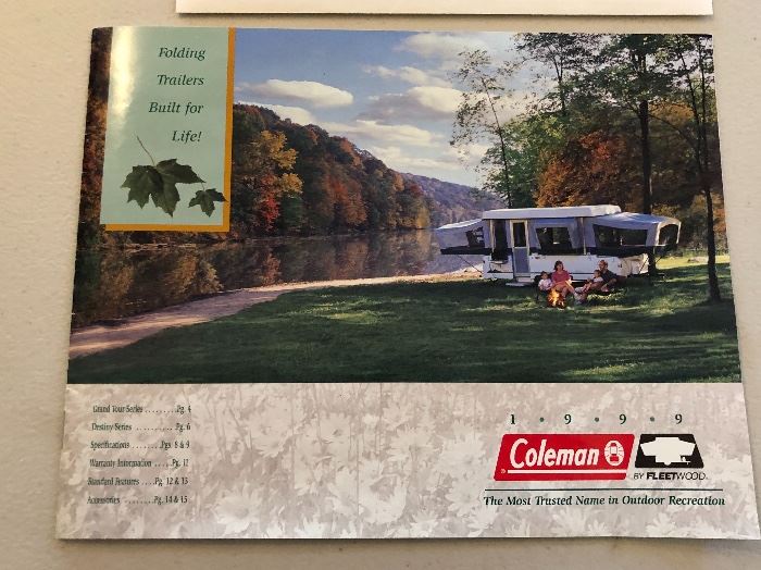 1999 Coleman Taos Fleetwood pop up camper CLEAN/CLEAR TITLE