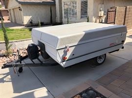 1999 Coleman Taos Fleetwood pop up camper	CLEAN/CLEAR TITLE