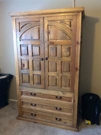 Rustic Cabinet/Wardrobe 79x48x25in HxWxD